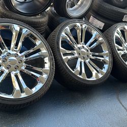 WHEELS 26x10 BRAND NEW CHEVY GMC SIERRA