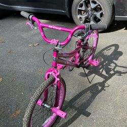 Kids Pink Bike