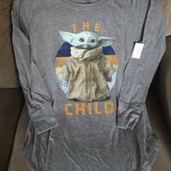 Baby Yoda Long Sleeve Tee