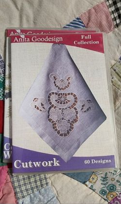ANITA GOODESIGN EMBROIDERY DESIGNS CD- CUTWORK