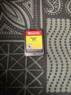 Nintendo switch tomodachi life living the dream pre-owned NO CASE