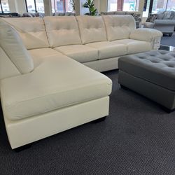 Brand New Leather Sectional