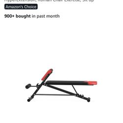 Brand New Workout Bench -Unopened 