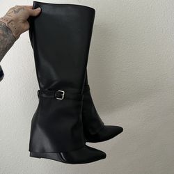 Long Boots - Pointed Toe 