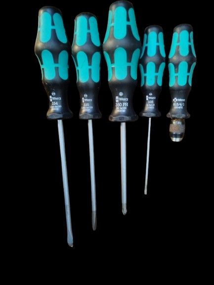  Assorted Wera Screw Driver Set