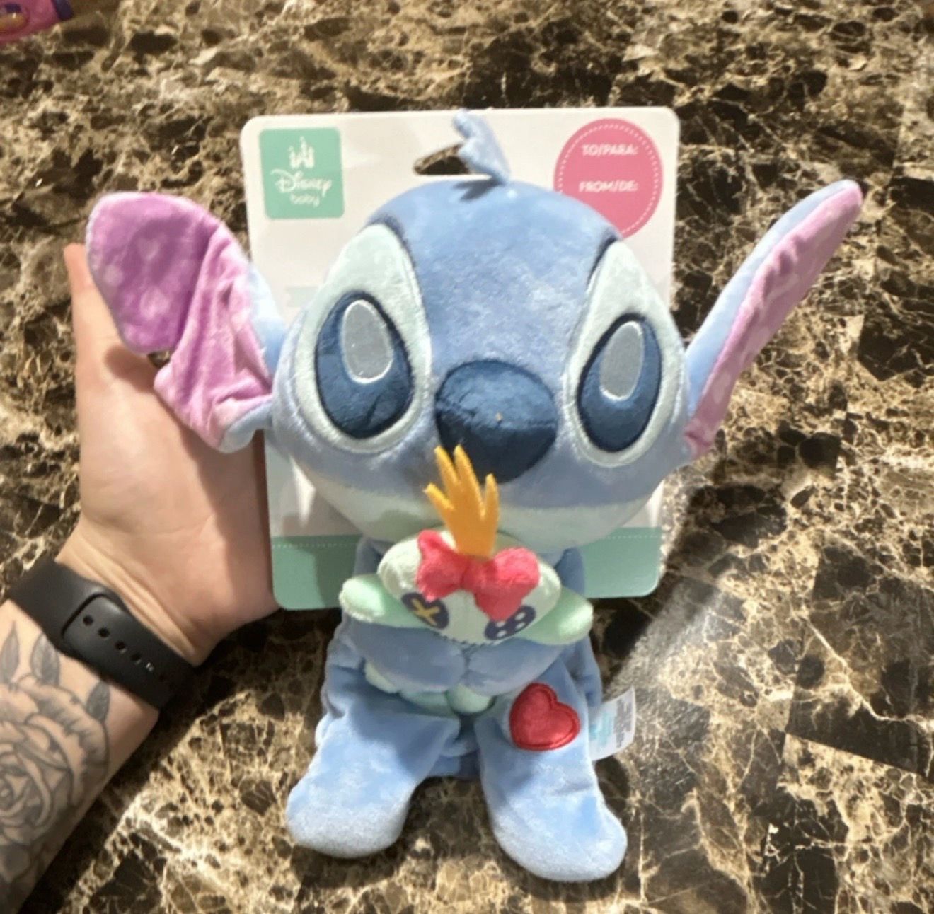 Stitch baby toy