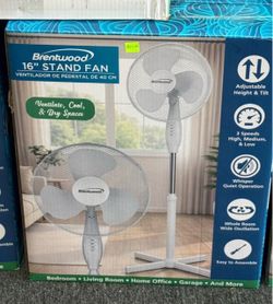 16” stand fab white or black