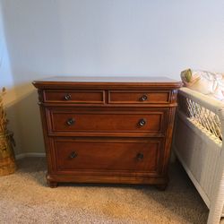 Solid Wood File Cabinet 