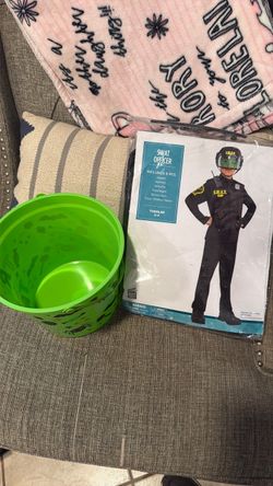 Toddler SWAT Officer Halloween Costume 6-Piece Set