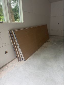 Drywall  (19 pcs) 1/2”  4’x12’  $200