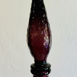 vintage empoli purple plum slump genie bottle mcm