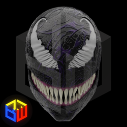 Venom Movie Helmet 3D printed