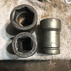 41mm Hex X 21mm Square Budd Wheel Socket 1” Drive
