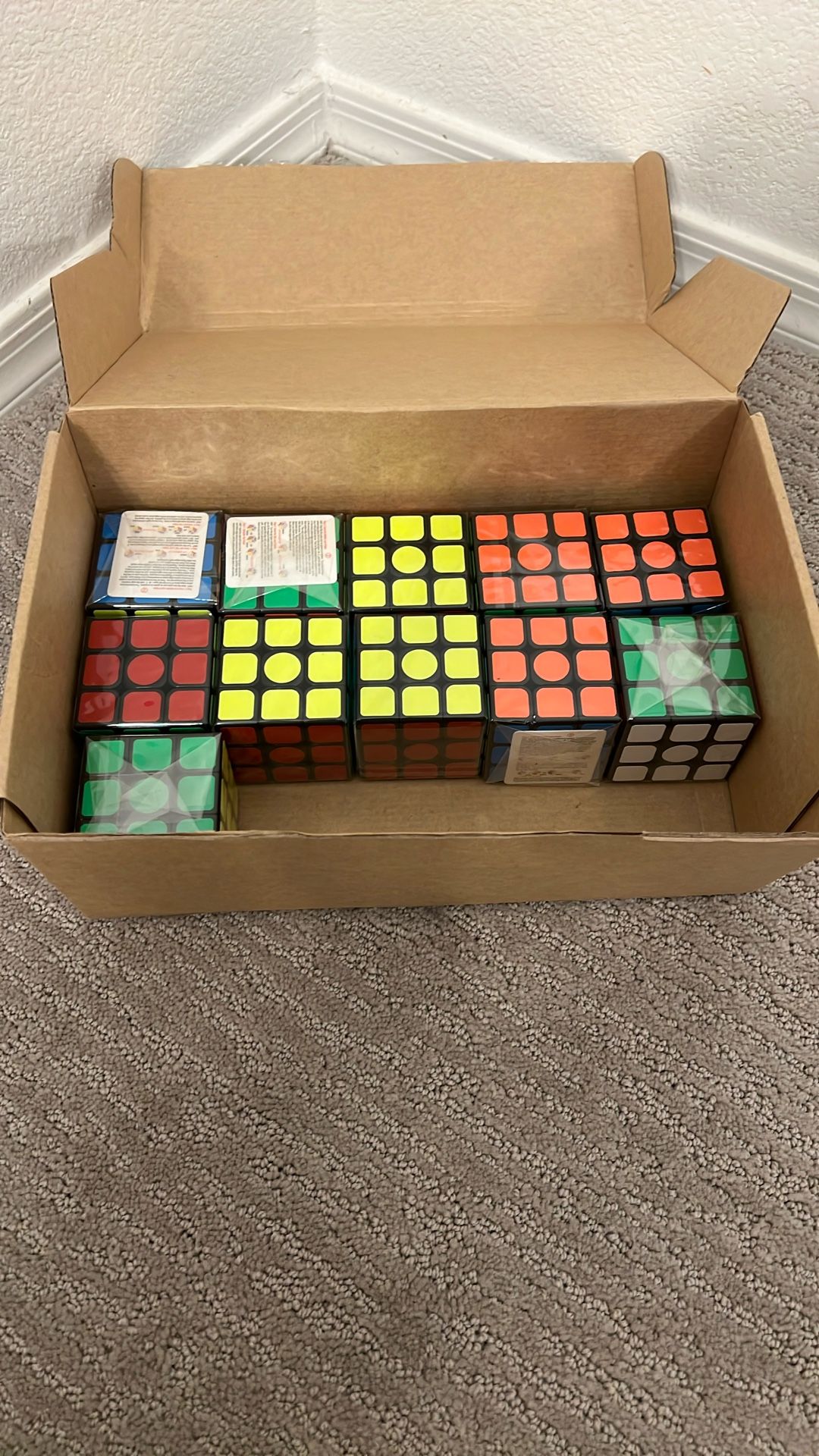 Unbranded Individually wrapped Rubik’s Cubes