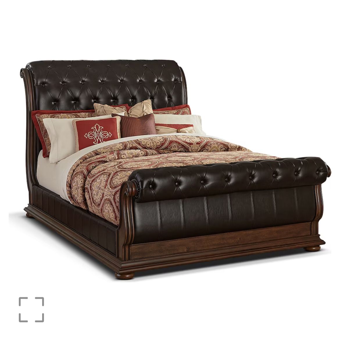King memory foam mattress with bedroom set NO MIRROR