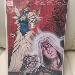 Dawn Comic Signed
