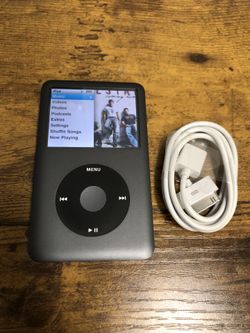 iPod Classic 7th gen 160gb  Black #9297 Mint