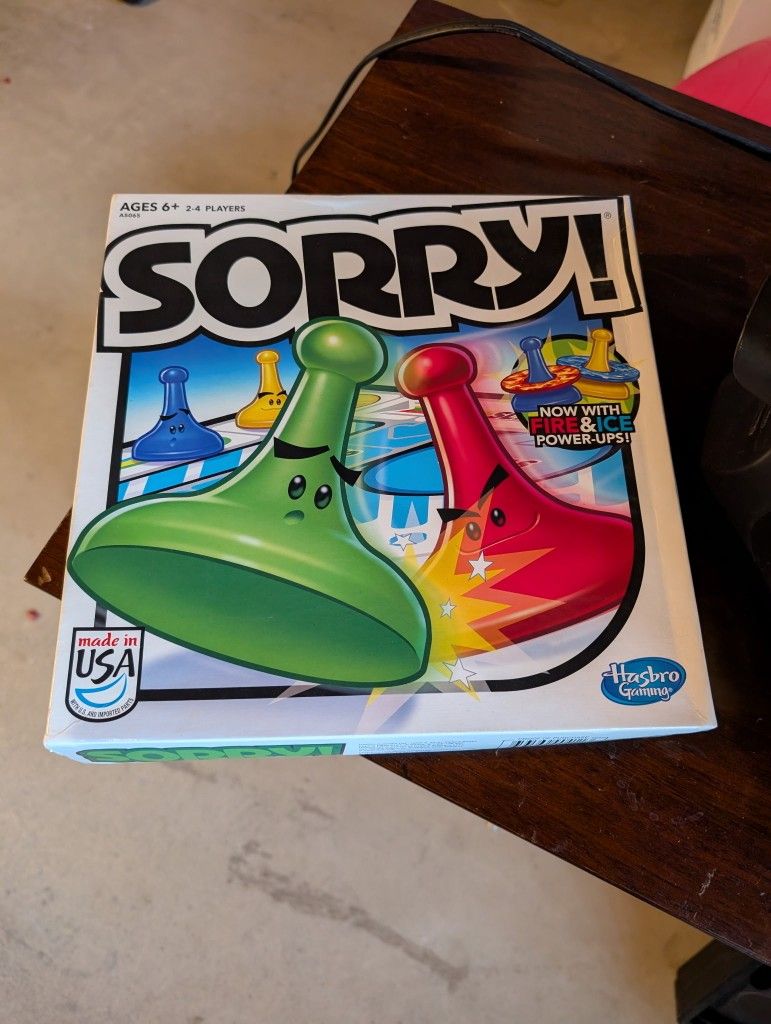 Sorry Board Game 