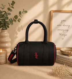 Gymshark Analis Cruz Mini barrel Bag Black NEW