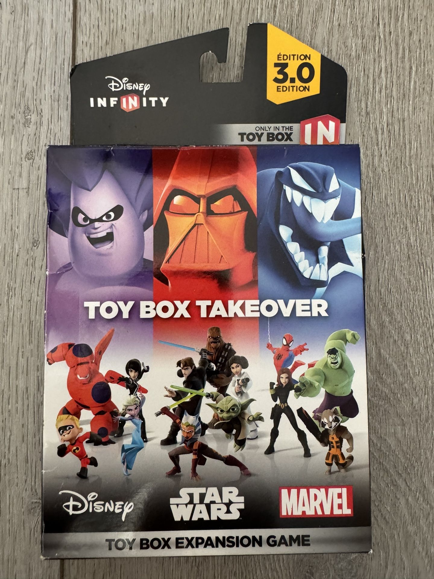 Disney Infinity 3.0 Toy Box Takeover Expansion Game New/Sealed