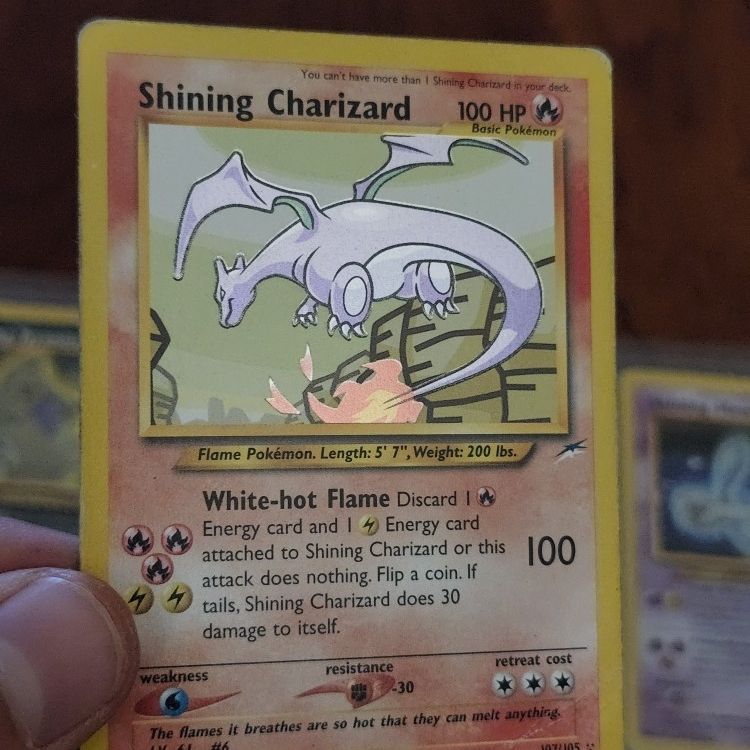 2023 mcdonald's pokemon card list Gold Charizard 1st Edition Pokemon Card - Rare Collector Glossy Card main image 0