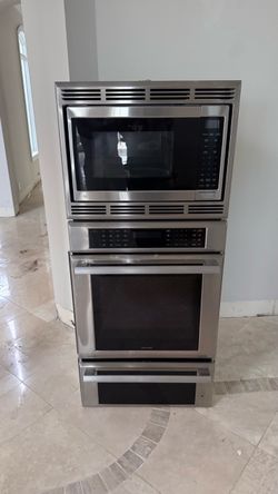 Thermador Stainless Steel Wall Oven Microwave Combo