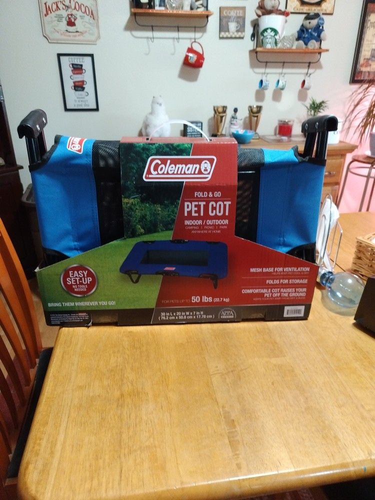 New Camping Pet Bed