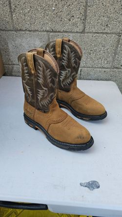 Size 10.5 D Ariat Work Boots Soft Toe