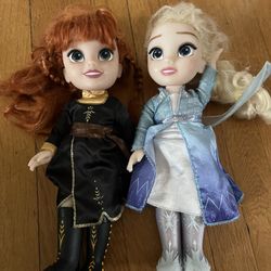 Anna And Elsa Dolls