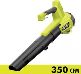 ONE+ 18V 100 MPH 350 CFM Cordless Battery Variable-Speed Jet Fan Leaf Blower (Tool Only) Only tool- no Battery Used Small scratches around body . Wor