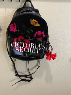 Victoria Secret backpack with flowers