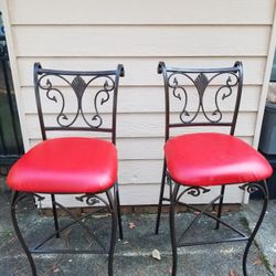 Red Bar Stools