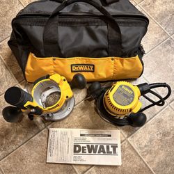 DEWALT Router, Fixed Base, 12-Amp, 24,000 RPM Variablese Speed Trigger, 2-1/4HP, Corded (DW618)