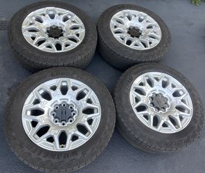 22” Hummer H2 EV Silverado EV 2500 Factory OEM Wheels Rims Tires 22 inch