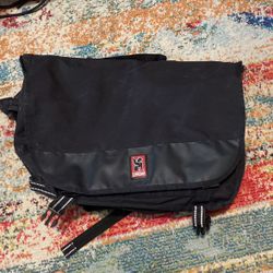 Original Chrome Buran Laptop Messenger Bag In Black