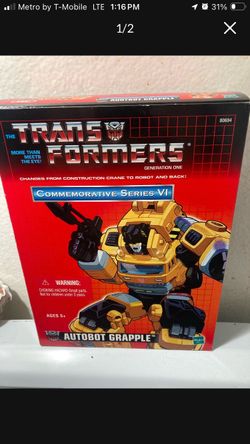 Transformers G1 grapple
