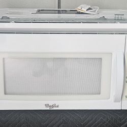 ✨️💥🔆"Whirlpool"🔆💥✨️ White Microwave in great working order.