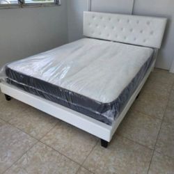 New Queen Size Bed Frame With Mattress New Platform Bed Frame With Mattress 