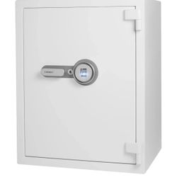 NEW - White Barska 4.48 Cu. ft Biometric Fireproof Safe 
