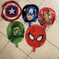 Avengers Helium Balloons 