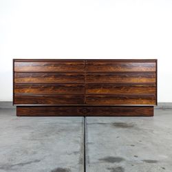 Vintage Mid Century Modern Rosewood Dresser By Westnofa, C1960s