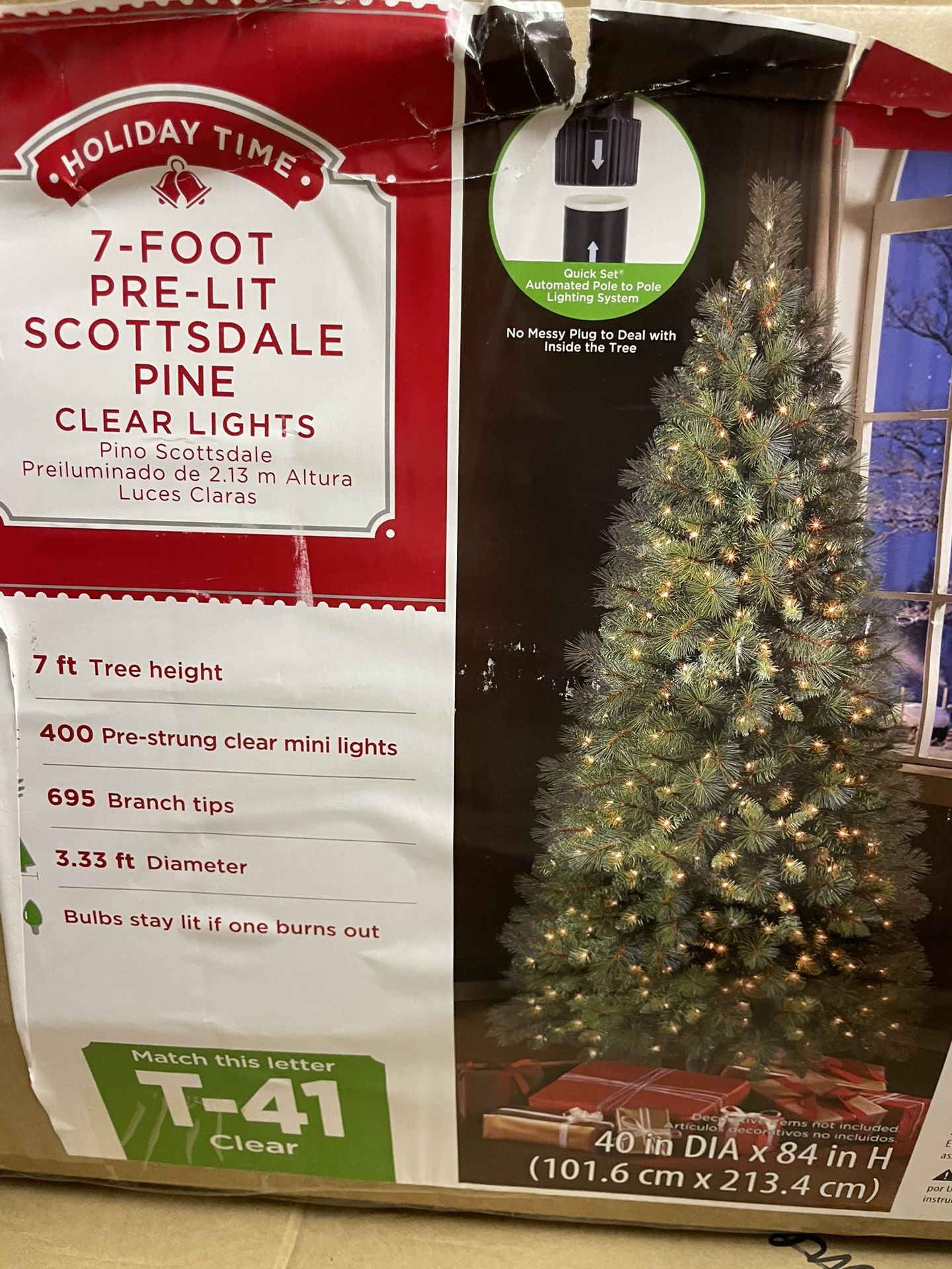 Multiple Artificial Christmas Trees (3)