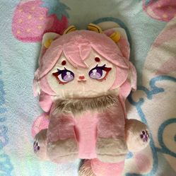 Yae Miko Kitty plush