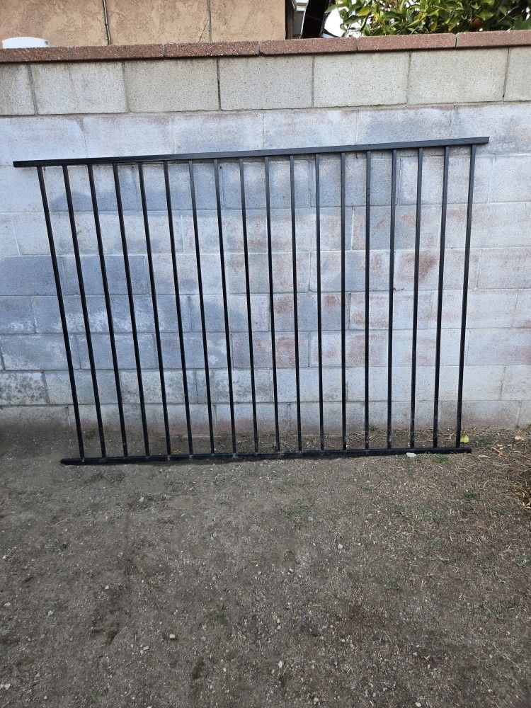 1 Metal Fence Gate 82 " L × 57" H
Good for Dog kennel or anything