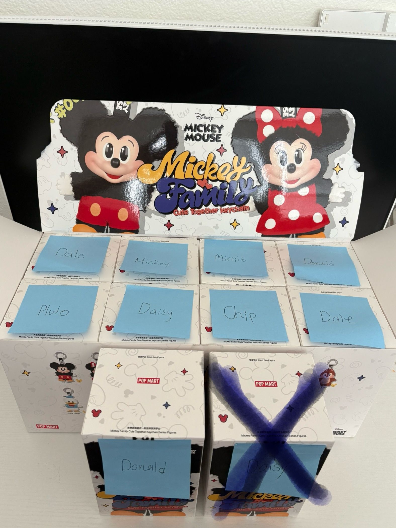 Mickey and family POPMART