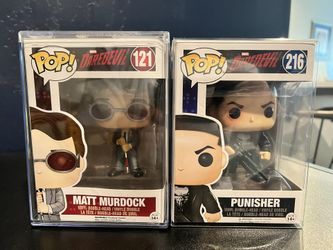 Daredevil Season 1 - Matt Murdock, Punisher Funko Pops