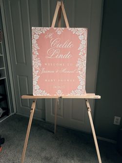 Wood Easel Stand