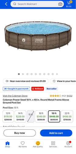 Brand New Coleman Above Ground Pools