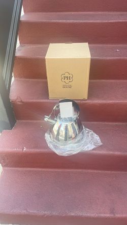 Princess house stainless steel whistling kettle