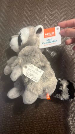 Wild republic raccoon plush